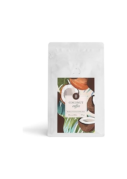 Mim Ad More Cocout Coffee Hidista Cevizi Aromalı Kahve Filtre Kahve 200 gr
