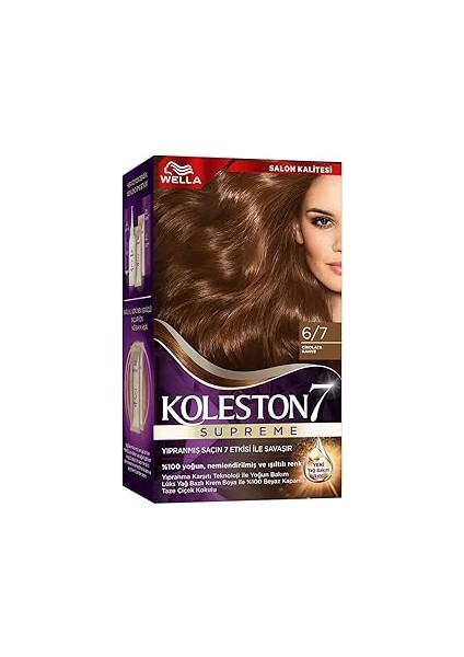 Wella Supreme Saç Boyası 6/7 Çikolata Kahve