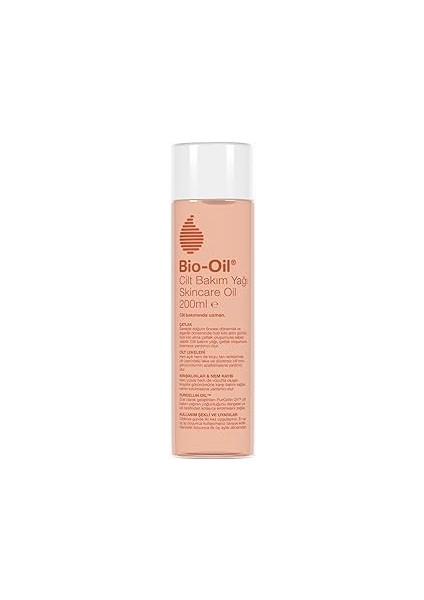 Bio-Oil Cilt Bakım Yağı 200 ml Çatlak Karşıtı ve Nemlendirici