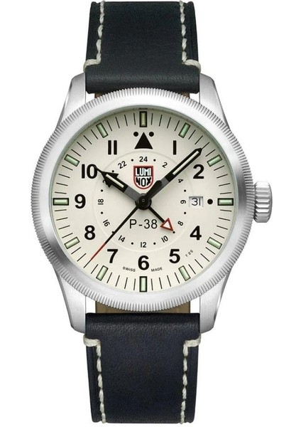 XA.9527 Lumınox P-38 Lıghtnıng™ Gmt 9520 (Isviçre Üretimi Ronda 515.24H Mekanizmalı) Erkek Kol Saati