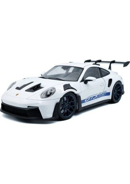 1/18 Porsche 911 Gt3 Rs – White With Blue Sripes – 2024