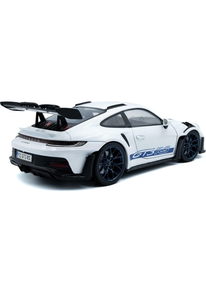 1/18 Porsche 911 Gt3 Rs – White With Blue Sripes – 2024 fırsatları
