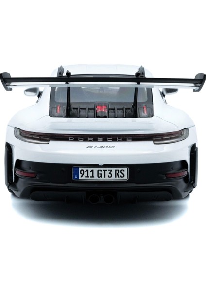 1/18 Porsche 911 Gt3 Rs – White With Blue Sripes – 2024 indirimleri