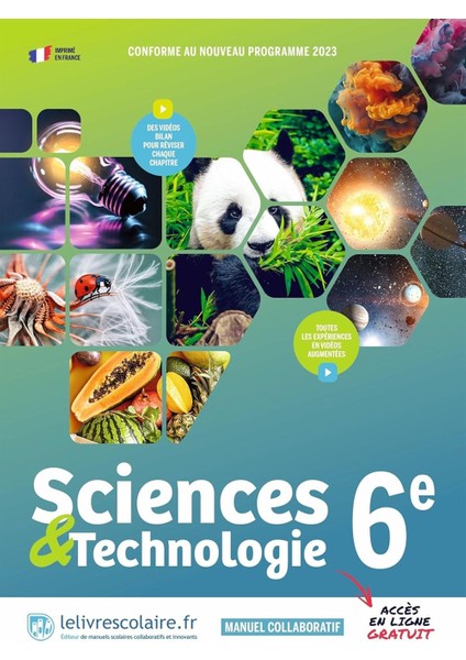 Sciences & Technologie 6e edition 2024