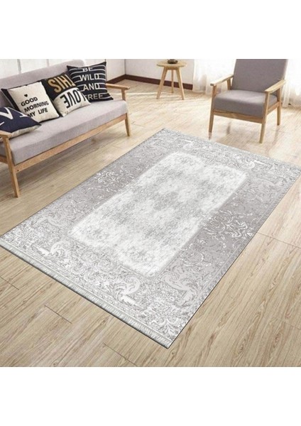 Kaymaz Tabanlı Halı Kolay Süpürülebilir Makinede Yıkanabilir Kilim Dot Tabanlı Salon Halısı 3077D fiyatları