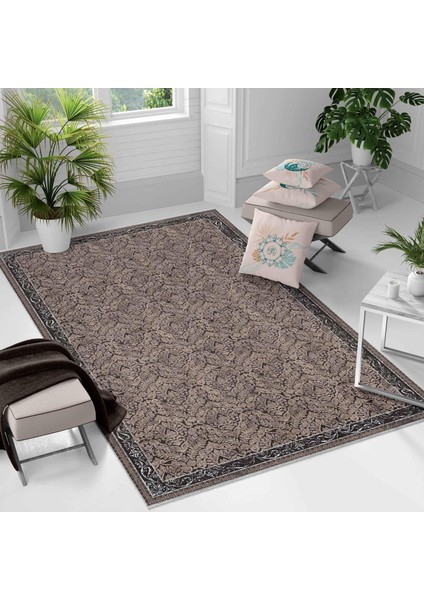 Kaymaz Taban Yıkanabilir Halı – Mutfak, Salon, Yatak Odası Için Modern Dijital Baskı Halı