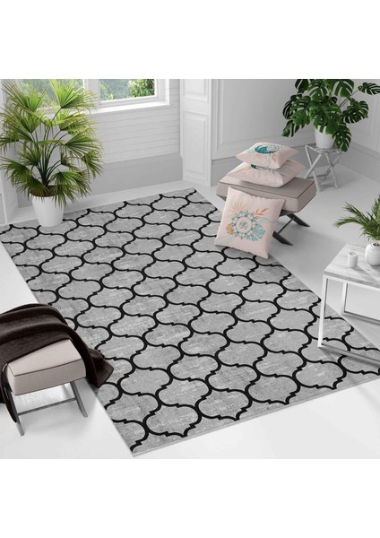 Kaymaz Taban Yıkanabilir Halı – Mutfak, Salon, Yatak Odası Için Modern Dijital Baskı Halı