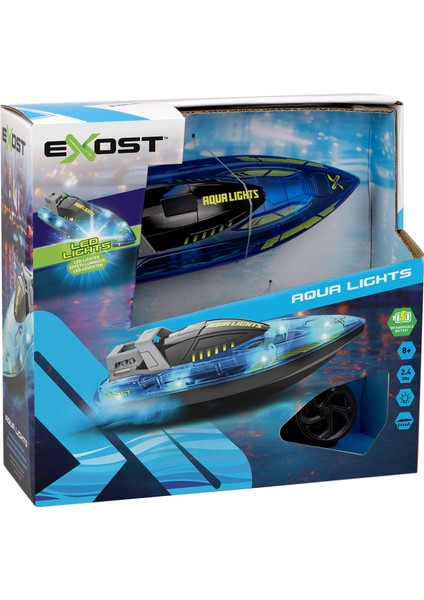 Exost Aqua Lights Uzaktan Kumandalı Sürat Teknesi 20606 indirimleri