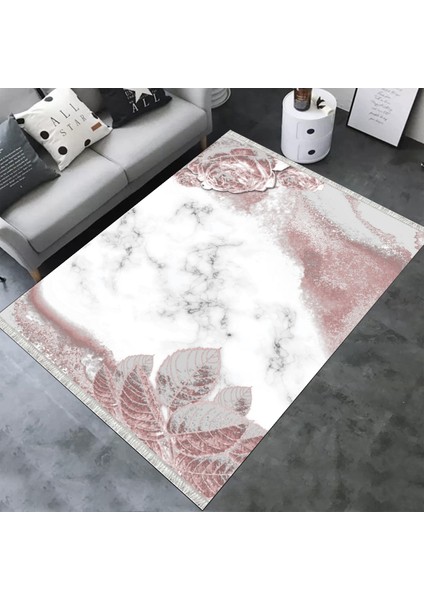 Floral Desenli Kaymaz Tabanlı Halı Makinede Yıkanabilir Kilim Dot Tabanlı Halı 2017B fiyatları