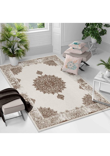 Kaymaz Taban Yıkanabilir Halı – Mutfak, Salon, Yatak Odası Için Modern Dijital Baskı Halı