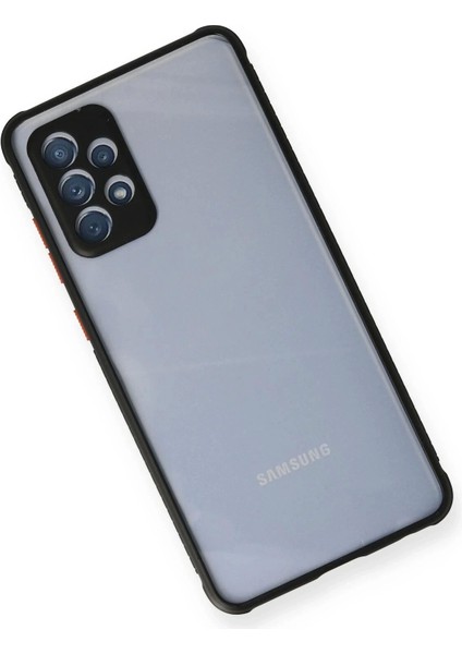 Samsung Galaxy A72 Kılıf Miami Şeffaf Silikon - Siyah modelleri