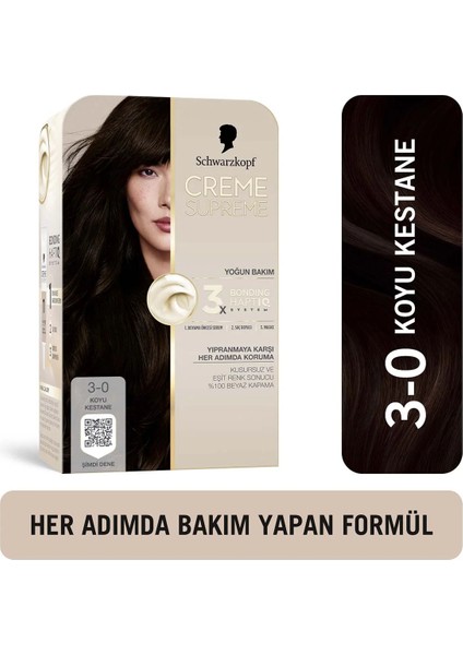 Creme Supreme Boya 3.0 Koyu Kestane