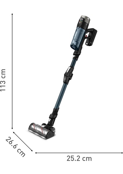 TY9AC X-force Flex 13.60 Allergy Aqua Aerospin Kablosuz Şarjlı Dikey Süpürge - 150 Air Watt fiyatları