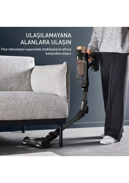 TY9B74WO X-Force Flex 14.80 Animal Care 240 Air Watt Kablosuz Şarjlı Dikey Süpürge