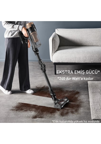 TY9B74WO X-Force Flex 14.80 Animal Care 240 Air Watt Kablosuz Şarjlı Dikey Süpürge