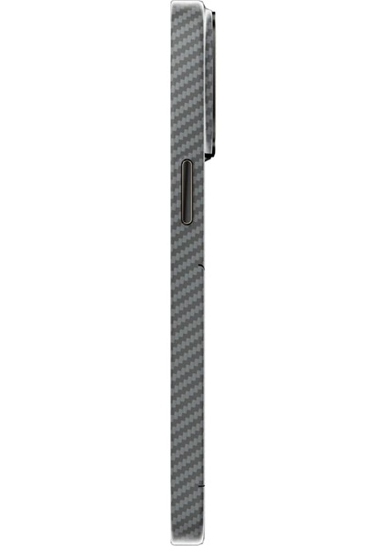 iPhone 12 Pro Max Kılıf Mekanik Magsafe Kapak - Füme - 3 modelleri