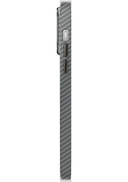 iPhone 12 Pro Max Kılıf Mekanik Magsafe Kapak - Füme - 3 fırsatları