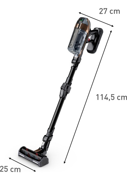 TY99F1 X-Force Flex 15.60 Animal Evcil Hayvan Dostu Kablosuz Şarjlı Dikey Süpürge - 230 Air Watt modelleri