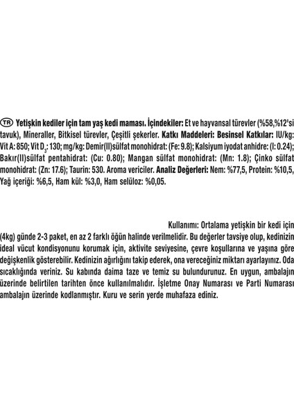 Gold Kıyılmış Tavuklu Konserve Yetişkin Kedi Maması 24 x 85 G modelleri