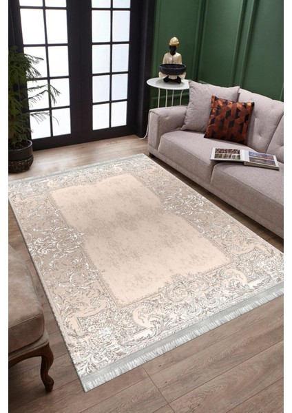 Makinede Yıkanabilir Kilim Kaymaz Tabanlı Halı Kolay Süpürülebilir Dot Tabanlı Salon Halısı 3077A modelleri