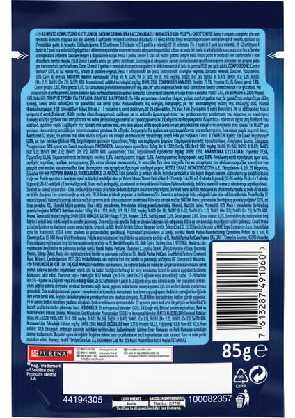 Yavru Sığıretli Yaş Kedi Maması 26 Adet 85 gr modelleri