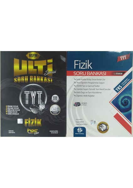 Bilgi Sarmal Yayınları+Ulti Tyt Fizik Soru Bankası 2li Set