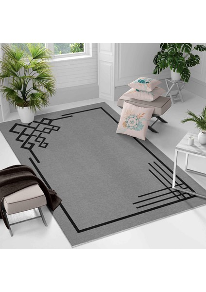 Kaymaz Taban Yıkanabilir Halı – Mutfak, Salon, Yatak Odası Için Modern Dijital Baskı Halı