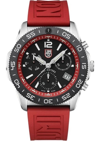 XS.3155.SET Lumınox Pacıfıc Dıver Chronograph 3140 (Isviçre Üretimi Ronda Z60 Mekanizmalı) Erkek Kol Saati