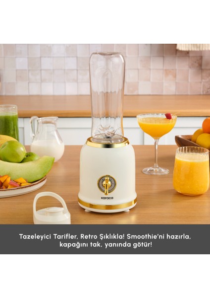 Retro Personal Kişisel Smoothie Blender indirimleri