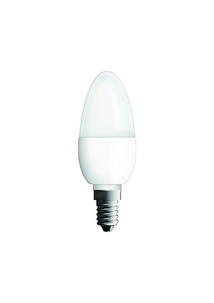 4052899326453 LED Clb 40 Mum 4.9 W 470 Lümen 2700 Kelvin Sarı Işık E14 Duy Ampul, Sarı, 10.6