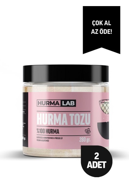Hurma Tozu 280GR. 2'li Ekonomik Paket