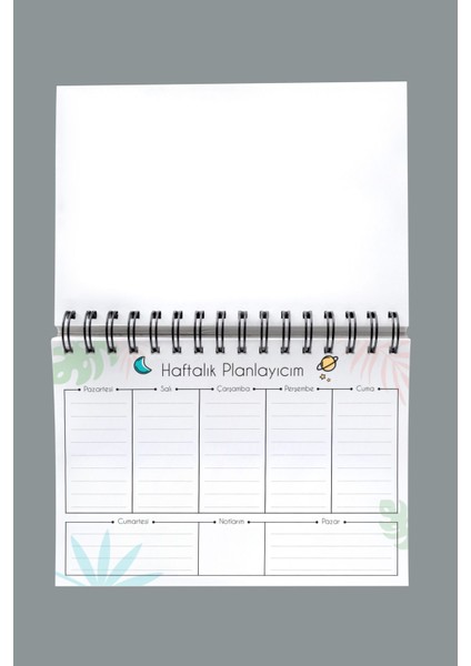 Kelebek Ahşap Plan Defteri - Ajanda - Haftalık Planlayıcı (Ahşap Rengi Banu) A5 indirimleri