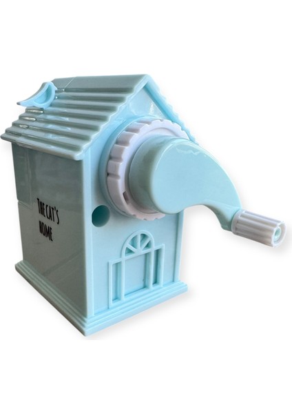 Sevimli Hayvan Temalı Ev Şeklinde Kalemtraş, Panda, Kedi ve Tavşan Desenleri, 3 Renk Seçeneği fırsatları