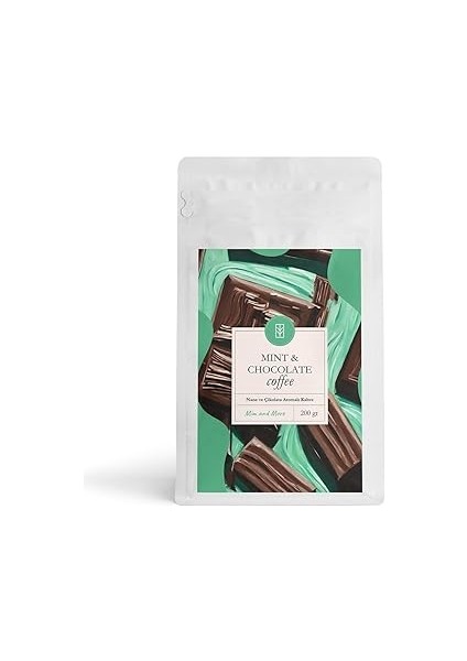Mim Ad More Mit & Chocolate Coffee - Ae ve Çikolata Aromalı Kahve Filtre Kahve, 200 gr