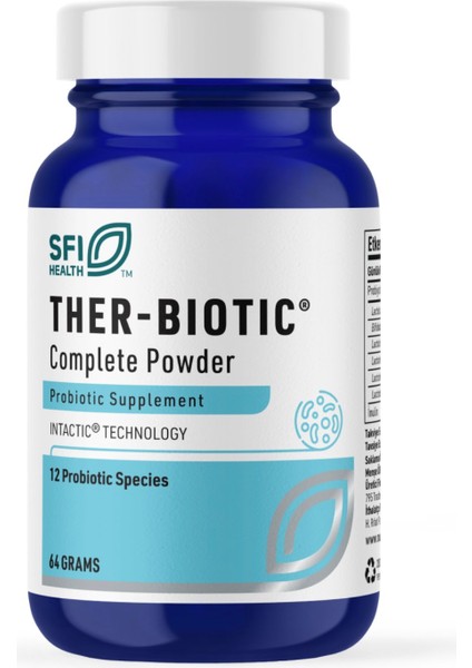 Ther Biotic Complete Powder 64 Gr (Soğuk Zincir) fiyatları