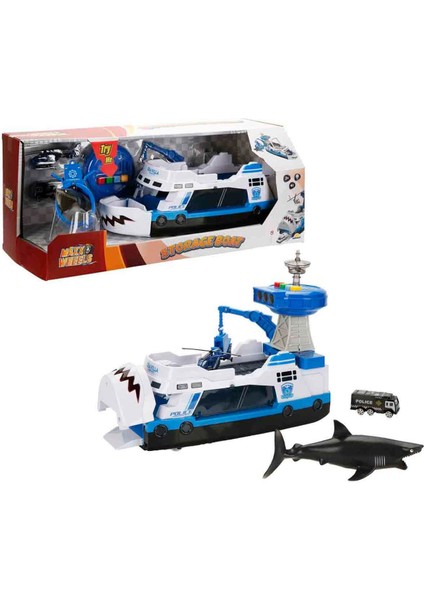 Sesli ve Işıklı Sahil Güvenlik Oyun Seti - Polis
