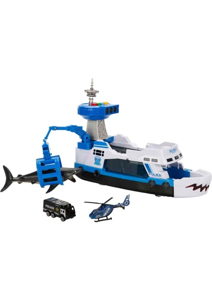 Sesli ve Işıklı Sahil Güvenlik Oyun Seti - Polis fiyatları