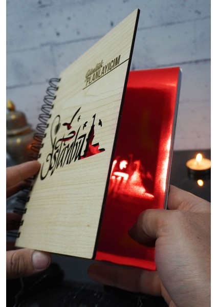 Istanbul Tasarım Ahşap Plan Defteri - Süresiz Ajanda - Günlük Planlayıcı (Planlama Defteri) A5 fiyatları