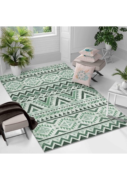 Kaymaz Taban Yıkanabilir Halı – Mutfak, Salon, Yatak Odası Için Modern Dijital Baskı Halı