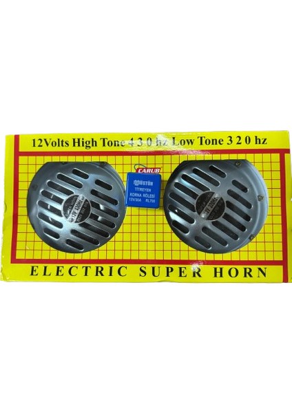 Hella Tipi Süpertone 12V Korna + Titreşim Rolesi Seti