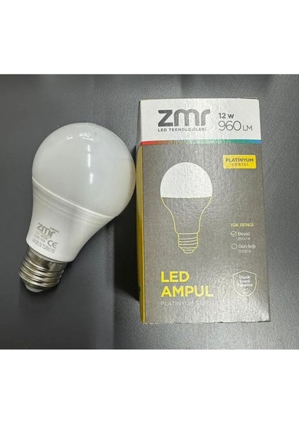 10W LED Ampul 5’li Set – E27 Duy, Beyaz Işık, Tasarruflu Ev Ofis Aydınlatma, Ekonomik Paket fiyatları
