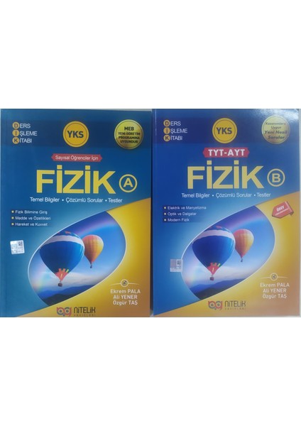 Yayınları Tyt - Ayt Fizik A-B Ders Işleme Kitabı