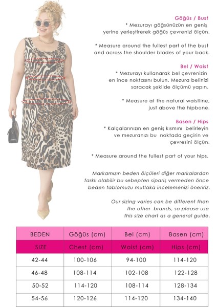 Kadın Kahve Siyah Leopar Desen Askılı Büyük Beden Elbise fiyatları