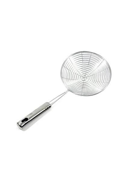 Pratik Kullanışlı Yağ Kevgiri Kızartma Haşlama Süzgeci, 12 cm