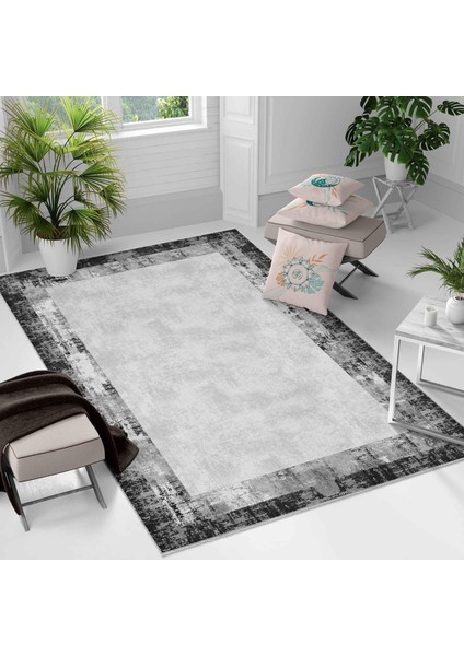 Kaymaz Taban Yıkanabilir Halı – Mutfak, Salon, Yatak Odası Için Modern Dijital Baskı Halı