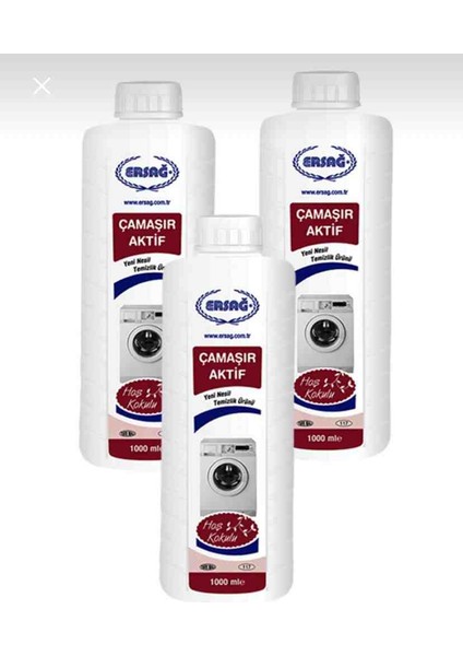 Çamaşır Aktif 3 x 1000 ml Ikili Set