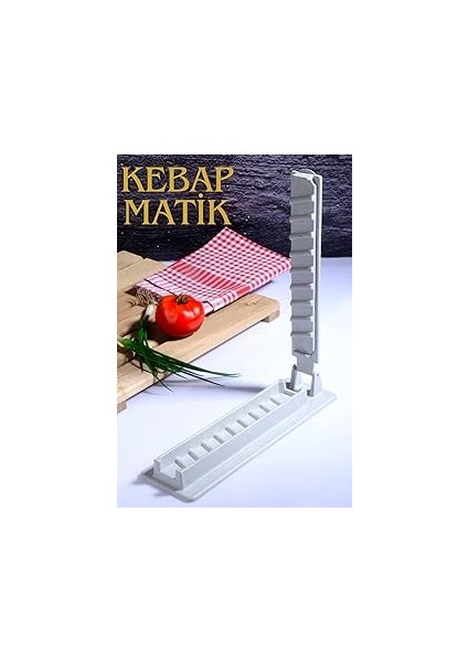 Rotanev Kebapmatik Adana Urfa Kebap Kalıbı Aparatı Pratik Hızlı Kebap Makinesi Kutusu Vk