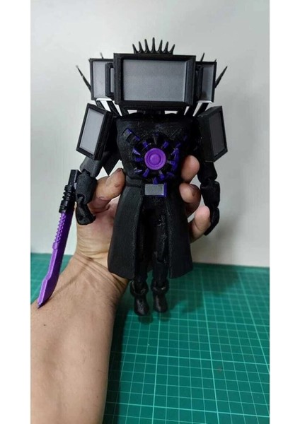 Skibidi Toilet Titan Tvman (17 Cm)