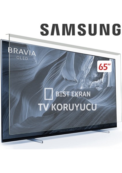 Samsung 65" Inç 165 Ekran Tv Ekran Koruyucu