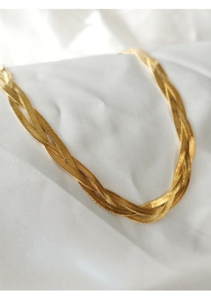 Ladybirdbujiteri Örme Italyan Gold Çelik Kolye fiyatları